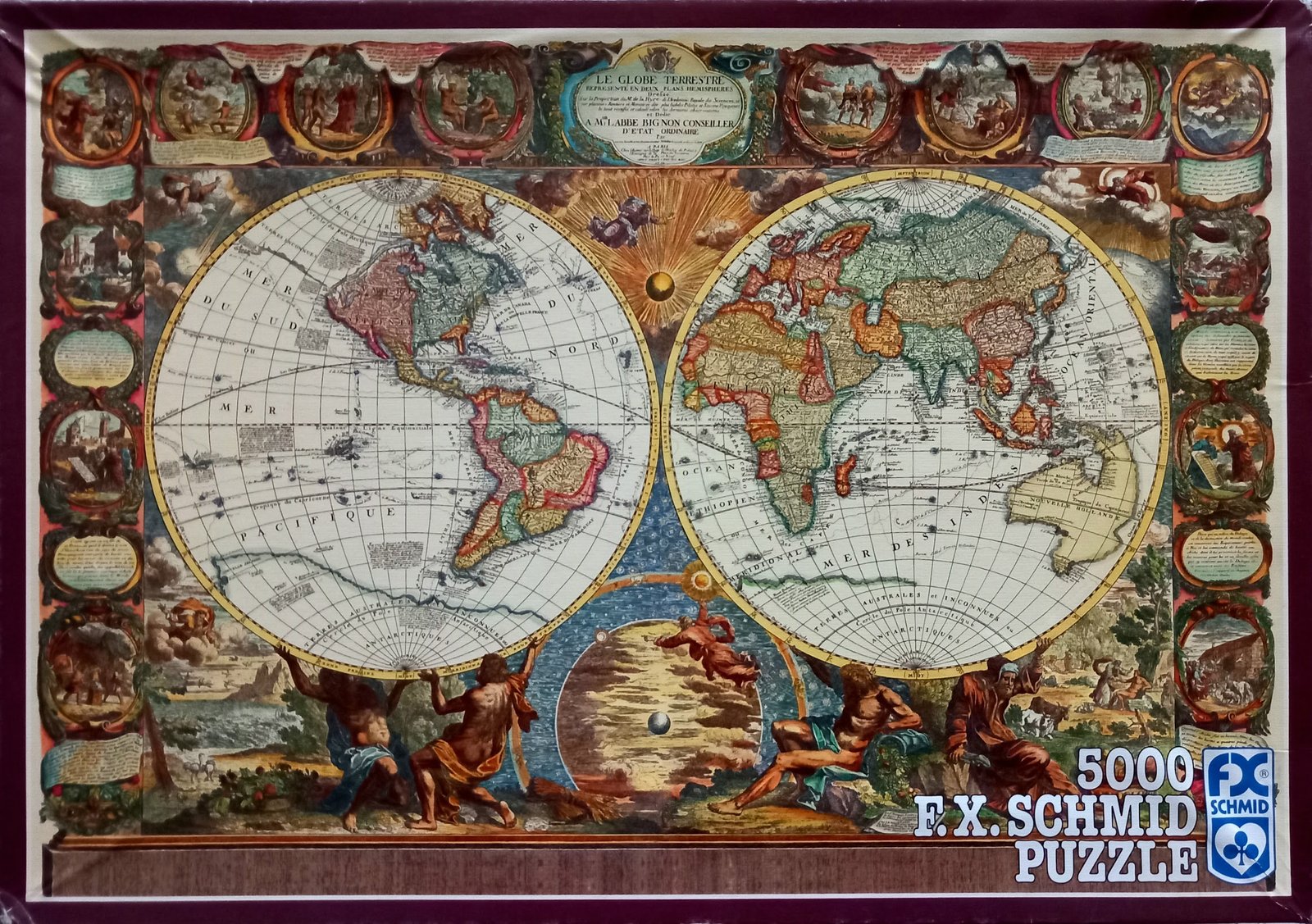 World Map of 1708